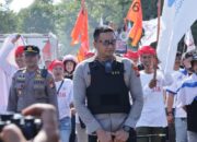 Upayakan Solusi Terbaik, Kapolres Gowa Turun Langsung Kawal Aksi Unjuk Rasa di PT. Wings