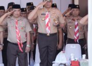 Kapolres Gowa Hadiri Apel Besar HUT ke-64 Gerakan Pramuka