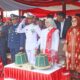 Wadan Kodaeral VI Hadiri Upacara Peringatan HUT Ke-80 RI Tahun 2025 di Rumjab Gubernur Sulsel