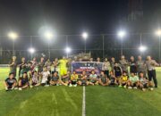 Polantas Menyapa: Ditlantas Polda Sulbar dan Mahasiswa Universitas Tomakaka Jalin Sinergi Lewat Fun Mini Soccer