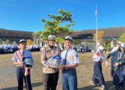 Semarakkan HUT Lalu Lintas dan Hari Jadi Polwan, Polwan Polda Sulbar Sosialisasi Keselamatan di SMPN 2 Mamuju