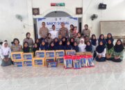 Polantas Polda Sulbar Menyapa Pesantren Al-Munawarah, Sentuhan Kemanusian Jelang Hut Lantas Ke-70