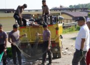 Kapolda Sulbar Pimpin Langsung Aksi Bersih-Bersih Mako, Wujudkan Lingkungan Sehat dan Produktif