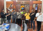 Kapolres Pasangkayu Terima Kunjungan Silaturahmi Pengurus Badko HMI Sulbar Dan Ketua HMI Cab Pasangkayu