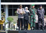 Polda Jawa Timur Gelar Apel dan Doa Bersama Forkopimda dan Puluhan Ormas Untuk Jogo Jatim
