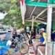 Ajak Tertib Berlalu Lintas, Sat Lantas Polres Majene Gelar Penyuluhan di Pangkalan Becak Siamasei