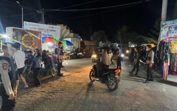 Jaga Kamtibmas, Polres Majene Intensifkan Patroli Malam Hari di Lokasi Keramaian