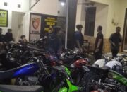 Polisi Amankan 14 Unit Motor Diduga Terlibat Bali di Kedungkandang Kota Malang