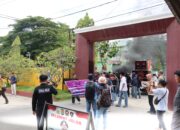 Wakapolres Polman Pimpin Pengamanan Aksi Unjuk Rasa digelar Koalisi Masyarakat Sipil Anti Kekerasan Seksual (KOMPAK)