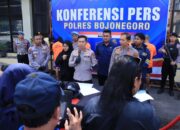 Polres Bojonegoro Berhasil Ungkap Sindikat Curanmor, Lima Tersangka Diamankan