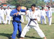 Polres Majene Gelar Ujian Kemahiran Beladiri Polri, Syarat Kenaikan Pangkat 59 Anggota Polres Majene