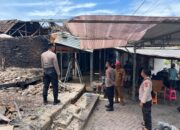 Polres Pasuruan Salurkan Bantuan untuk Korban Musibah Kebakaran di Rembang