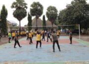 Sinergitas TNI-Polri: Polres Gowa dan Kodim 1409 Main Voli Bareng