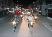 Jaga Kondisifitas, Polres Majene Bersama Kodim 1401 Majene Gelar Patroli Gabungan Skala Besar