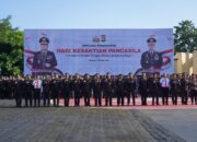 Wakapolda Sulbar Pimpin Upacara Peringatan Hari Kesaktian Pancasila