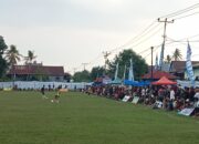 Personil Polsek Tapango Laksanakan PAM Turnamen Sepak Bola Sibolang Cup I Tahun 2025