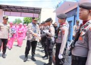 Kunker ke Polres Pasangkayu, Kapolda Sulbar Disambut Jajar Kehormatan
