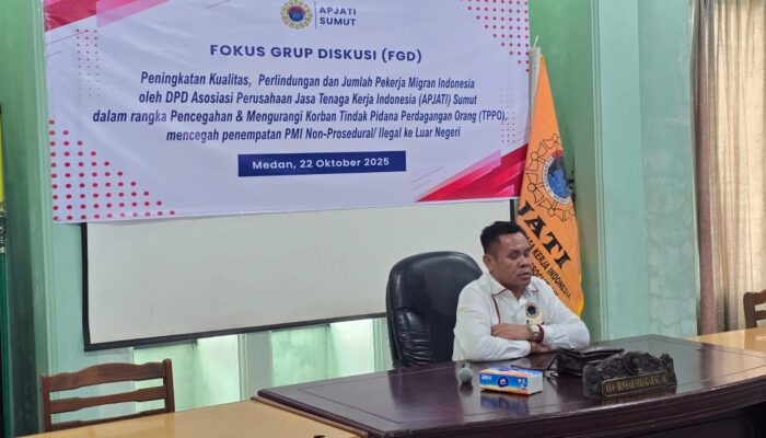 Ketua APJATI Sumut Menghimbau Masyarakat Tidak Bekerja Keluar Negeri Secara Non Prosedural