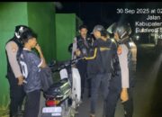 Unit Perintis Presisi Samapta Polres Gowa Intensifkan Patroli di Titik Rawan Kejahatan Jalanan