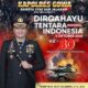 Kapolres Gowa Beserta Jajaran Ucapkan Dirgahayu ke-80 Tentara Nasional Indonesia