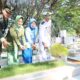 Kodaeral VI Ikuti Ziarah Nasional HUT Ke-80 TNI Tahun 2025 di TMP Panaikang
