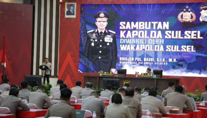Kapolres Gowa Hadiri Taklimat Akhir Audit Kinerja Itwasda Polda Sulsel Tahap II T.A. 2025