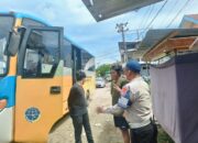 Viral! Bus Pelajar Berbahaya, PJR Polda Sulbar Sigap Bertindak