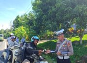 Operasi Zebra Marano Jaring Pelajar SMP di Mamuju, Polisi Beri Edukasi Keselamatan