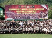 Wakapolda Sulbar Beri Suntikan Motivasi Kepada Para Peserta Persami Korps Kadet