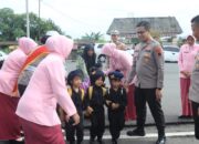 Polres Purbalingga Ajak Siswa TK Kemala Bhayangkari Bermain Sambil Belajar