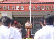 Kapolres Pasuruan Berikan Penghargaan dan Hadiah Umrah kepada Anggota Berprestasi