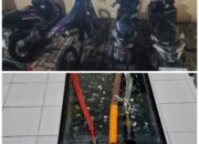 Polsek Prigen Amankan 7 Pemuda Diduga Gangster Bersama Tiga Sajam di Dusun Jagil
