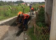 Pembangunan Jalan Lingkungan di Bojong Girang Dapat Apresiasi Warga