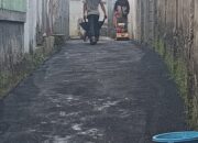 Warga Parungkuda Apresiasi Perbaikan Jalan Lingkungan, dengan Pengawasan Dinas Perkim