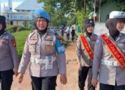 Polwan Sahabat Masyarakat Polres Gowa Hadir Lebih Dekat, Sapa Warga dan Pelajar di Lapangan Syekh Yusuf