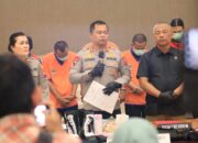 Polrestabes Surabaya Amankan Komplotan Pelaku Pencurian Kabel Telkom dan PJU