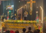 Kapolres Gowa Tinjau Langsung Pengamanan Ibadah Natal di Sejumlah Gereja
