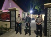 TNI–Polri Siaga Penuh, Polres Majene Jamin Keamanan Ibadah Malam Tahun Baru di GPIB Immanuel