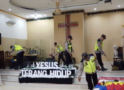 Polsek Kedungwuni Gelar Bakti Sosial Di Gereja Filadelfia Untuk Menyambut Natal DanTahun Baru