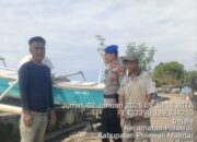 Subsatgas Polairud Ops Lilin Marano 2025 Patroli Pesisir Pantai Kampung Tangnga