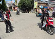 Satuan Samapta Polres Majene Gelar Patroli Kamtibmas, Jaga Kondusifitas di Pusat Keramaian