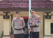 Apel Farewell And Welcome Parade Iringi Pisah Sambut Kapolres Mamasa