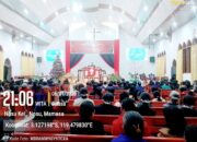 Bhabinkamtibmas Polsek Pana Laksanakan Monitoring Ibadah Perayaan Natal PPRGTM Klasis Nosu 1