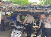 Samapta Polres Majene Intensifkan Patroli Jalan Kaki, Sentuh Langsung Pusat Keramaian Kota dan Pangkalan Ojek