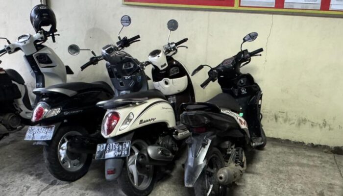 Polresta Mamuju Tindak Tegas Balap Liar, Empat Motor Diamankan