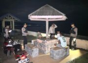 Sisir Titik Rawan dan Keramaian, Sat Samapta Polres Majene Perkuat Patroli Malam Hari