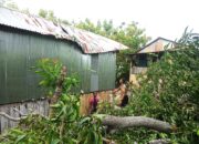 Bhabinkamtibmas Polsek Banggae Bergerak Cepat Tangani Rumah Warga Tertimpa Pohon di Paleo Tobandaq