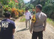 Bhabinkamtibmas Polsek Baras Hadirkan Solusi Damai, Sengketa Batas Tanah di Desa Lilimori Berakhir Musyawarah