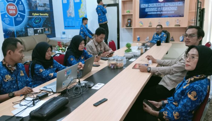 Optimalisasi Kanal Informasi OPD, Kadiskominfo Sulbar Apresiasi Keaktifan OPD Publikasikan Program