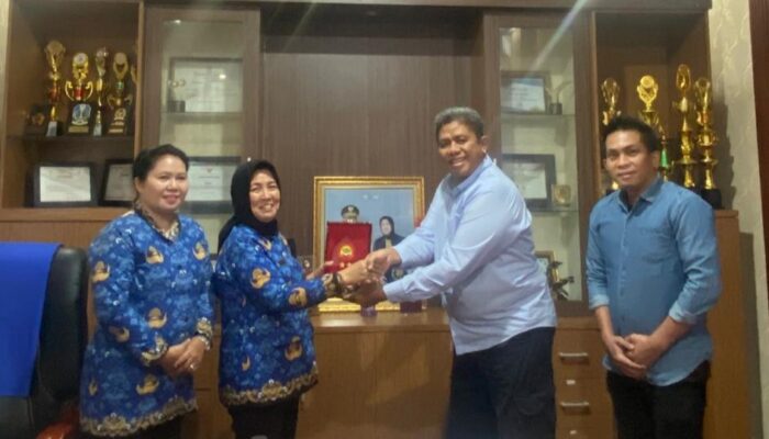 Dinsos P3A dan PMD Sulbar Terima Kunjungan Silaturahmi Densus 88, Bahas Peluang Kerja Sama